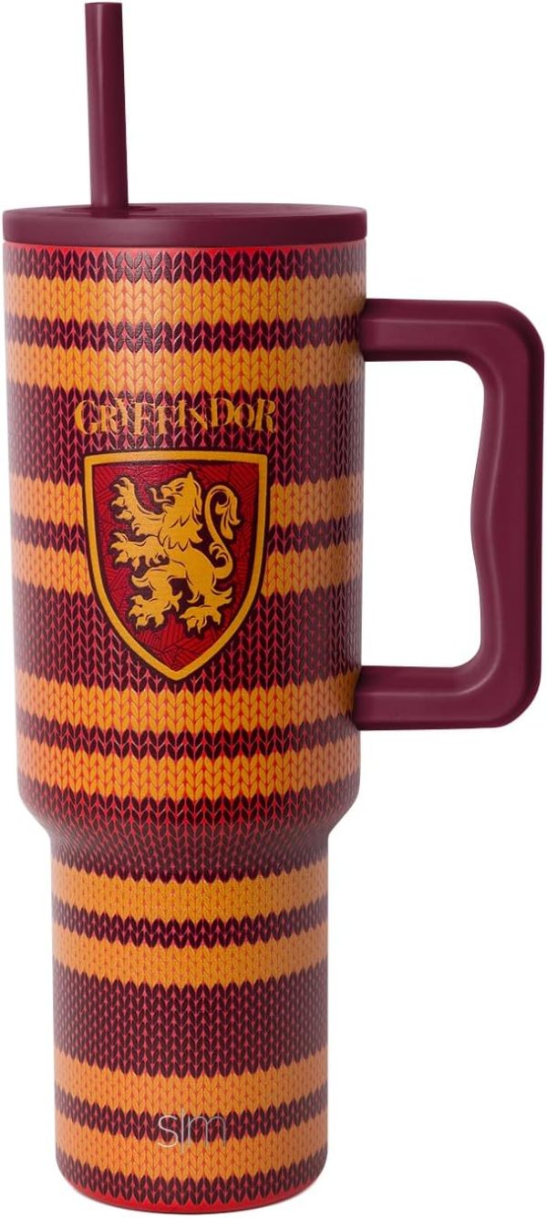 Simple Modern Disney 40 oz Tumbler with Handle and Straw Lid | Insulated Reusable Stainless Steel Water Bottle Travel Mug | Gifts for Women Men Him Her | Trek Collection | 40oz | Mickey Mouse Dances - Image 29