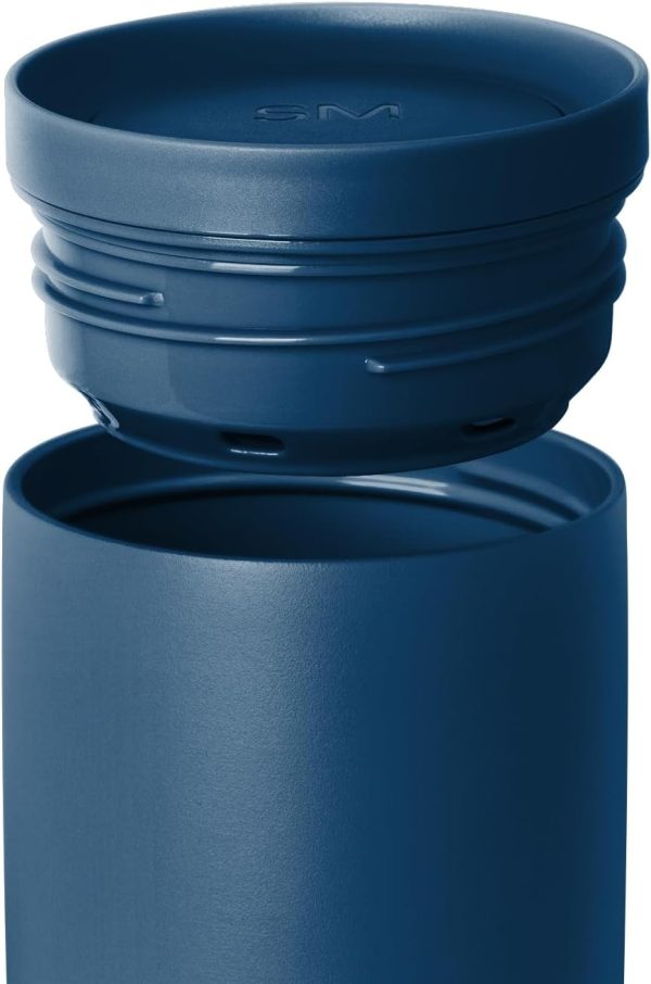Simple Modern Travel Coffee Mug Tumbler with 360° Lid | Ceramic-Lined Insulated Stainless Steel Cold Brew Iced Coffee Cup Thermos | Gift for Women Men Her Him | Voyager Signature | 16oz | Almond Birch - Image 24