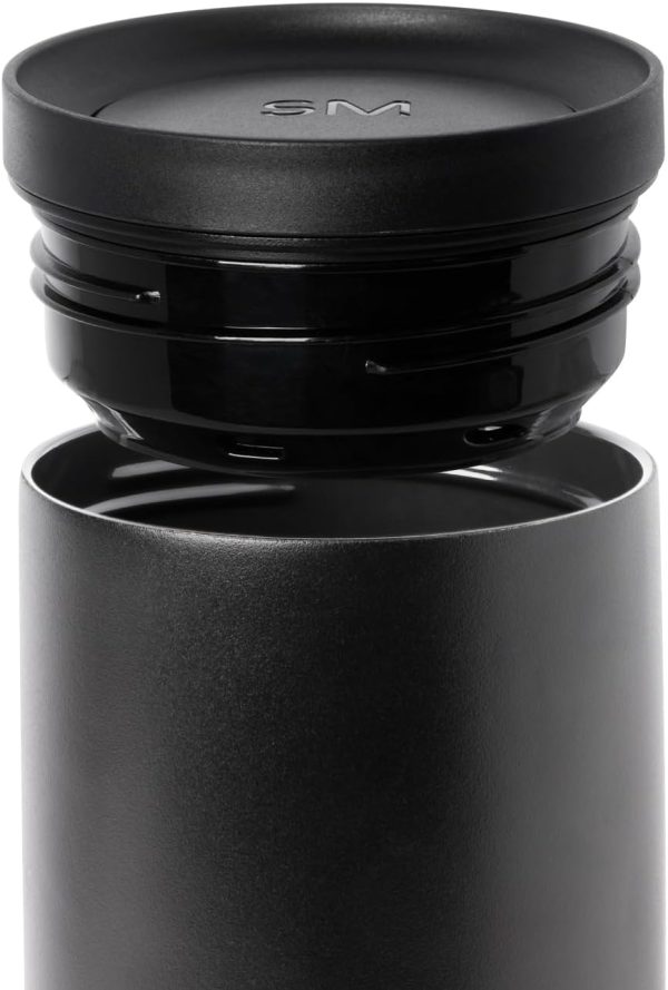 Simple Modern Travel Coffee Mug Tumbler with 360° Lid | Ceramic-Lined Insulated Stainless Steel Cold Brew Iced Coffee Cup Thermos | Gift for Women Men Her Him | Voyager Signature | 16oz | Almond Birch - Image 33