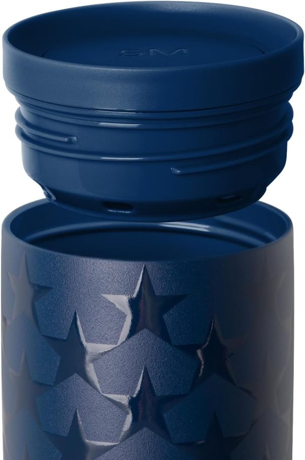 Simple Modern Travel Coffee Mug Tumbler with 360° Lid | Ceramic-Lined Insulated Stainless Steel Cold Brew Iced Coffee Cup Thermos | Gift for Women Men Her Him | Voyager Signature | 16oz | Almond Birch - Image 45