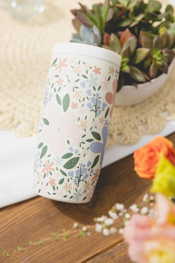 Simple Modern Travel Coffee Mug Tumbler with 360° Lid | Ceramic-Lined Insulated Stainless Steel Cold Brew Iced Coffee Cup Thermos | Gift for Women Men Her Him | Voyager Signature | 16oz | Almond Birch - Image 94