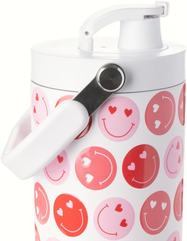 Simple Modern Trek Pivot | 40oz Flip Straw Tumbler with Handle | Water Bottle & Boot | Interchangeable Straw & Chug Lids | Insulated Stainless Steel Jug | Gym Sports Outdoors | Almond Birch - Image 81